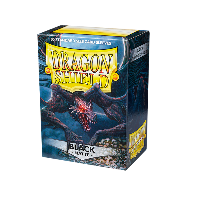 Dragon Shield - Matte Sleeves Black (100 Sleeves)