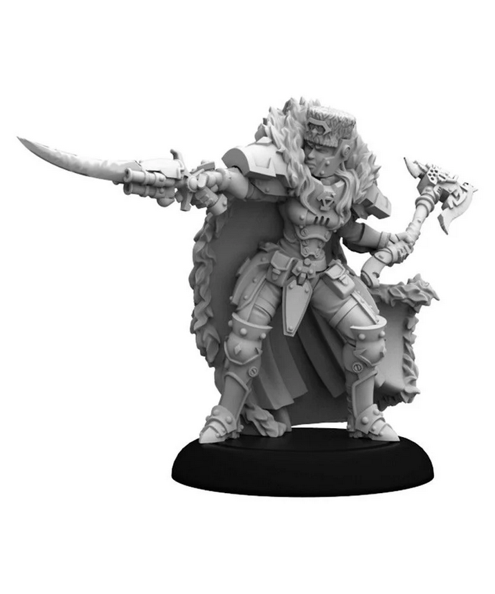 Kapitan Ekaterina Baranova - Khador Warcaster