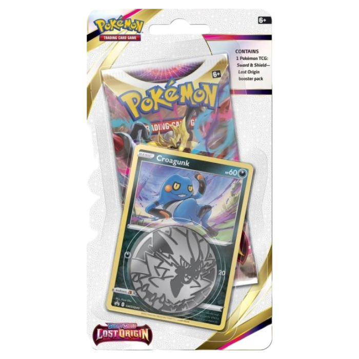 Pokémon Sword & Shield- Lost Origin Checklane Blister - Croagunk