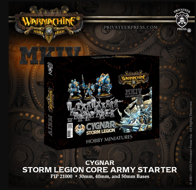 Cygnar Storm Legion Core Army Starter