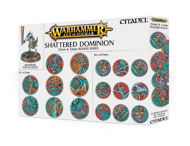 Shattered Dominion 25 & 32mm Round Bases