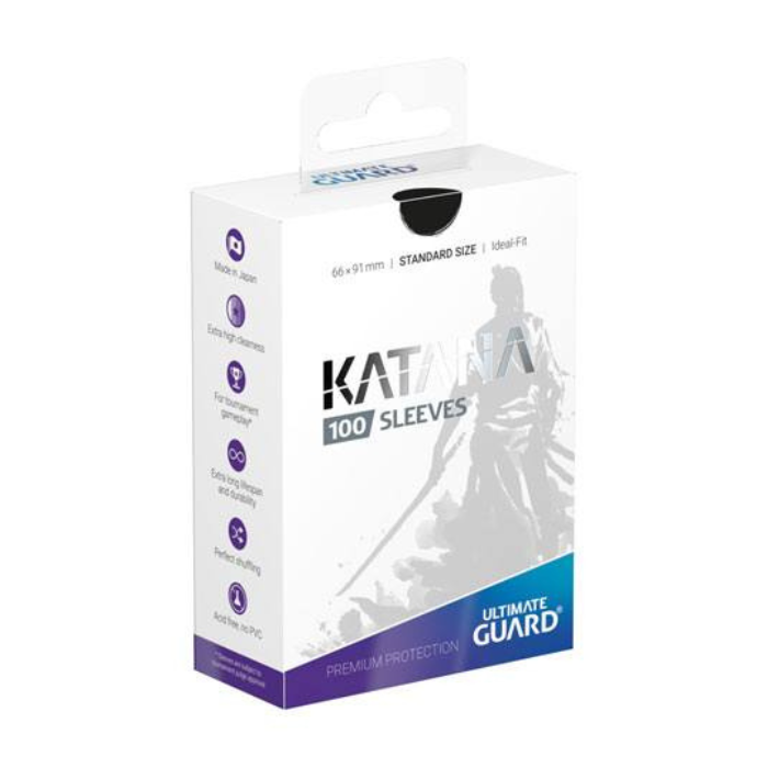 Ultimate Guard - Katana Sleeves Black (100)