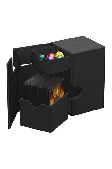 Ultimate Guard Flip`n`Tray 100+ XenoSkin Monocolor Black