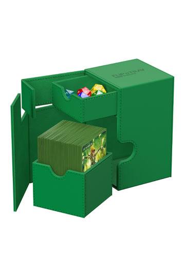 Ultimate Guard Flip`n`Tray 100+ XenoSkin Monocolor Green