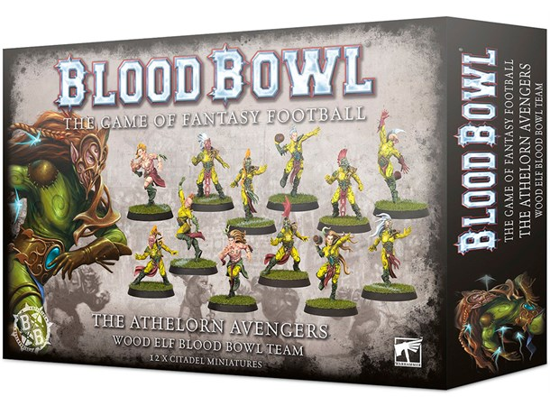 The Athelorn Avengers - Wood Elf Blood Bowl Team