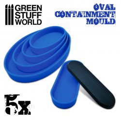 Containment Moulds for Bases - Oval