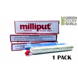 Milliput Epoxy Putty Pack for Grey Stone Restoration (3-Pack)