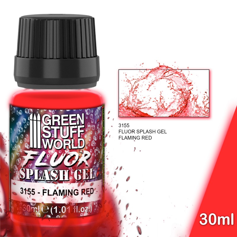 Splash Gel - Flaming Red