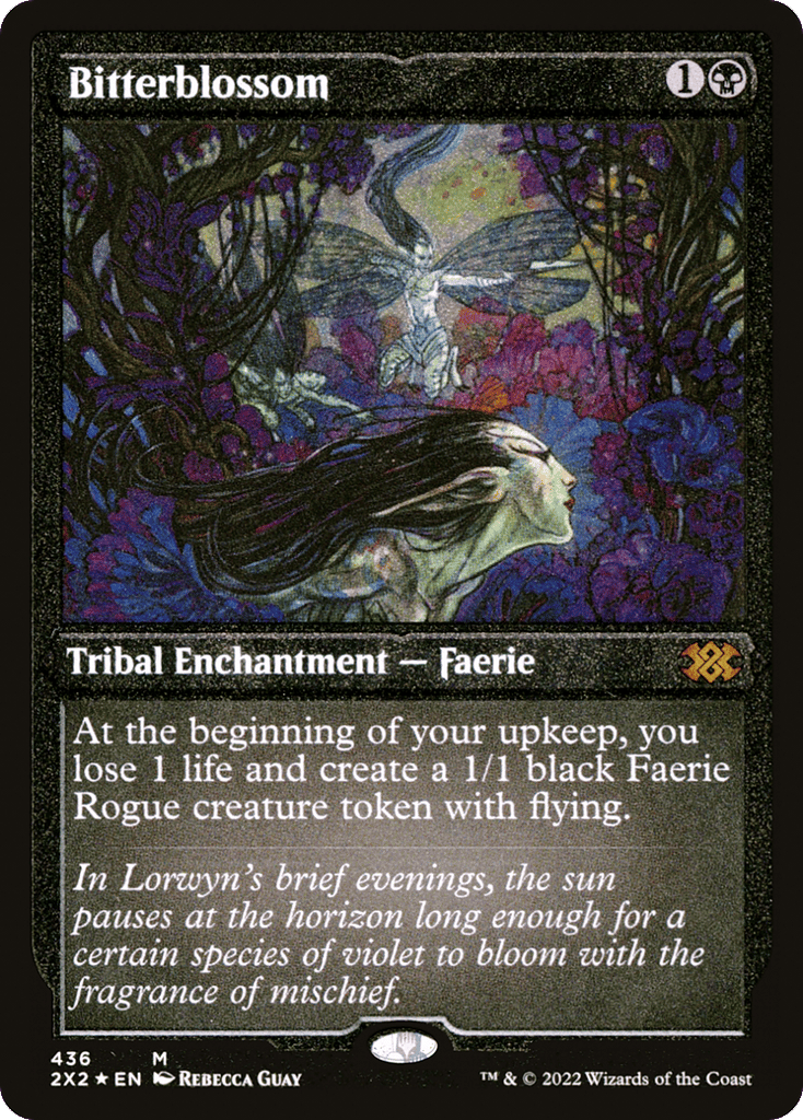 Bitterblossom - Double Masters 2022 - 436 - Etched Foil