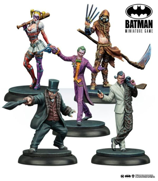 Batman Miniature Game: Arkham Asylum Super Villains