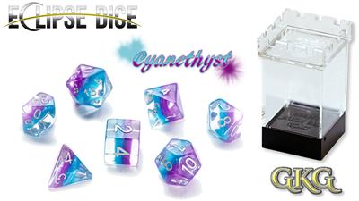 Eclipse Dice Cyanethyst (7 Dice Set)