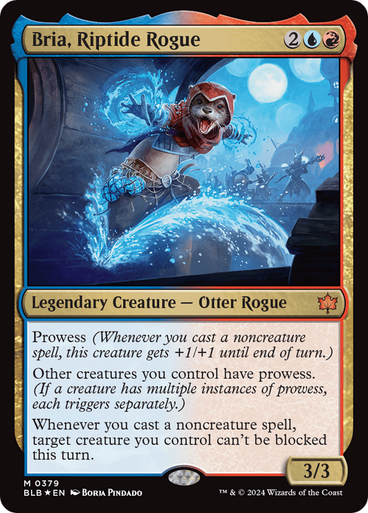Bria, Riptide Rogue - Bloomburrow - 379 - Foil