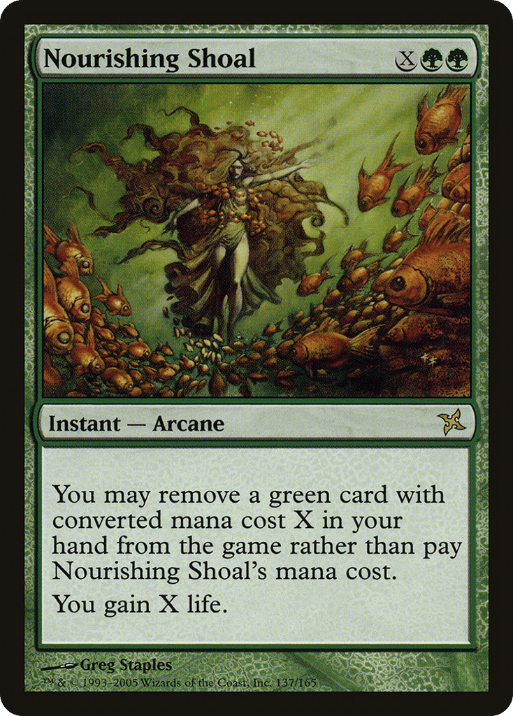 Nourishing Shoal - Betrayers of Kamigawa - 137 - Foil