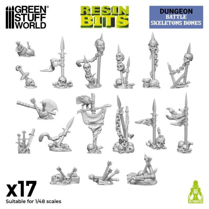 Battle Skeleton Bones