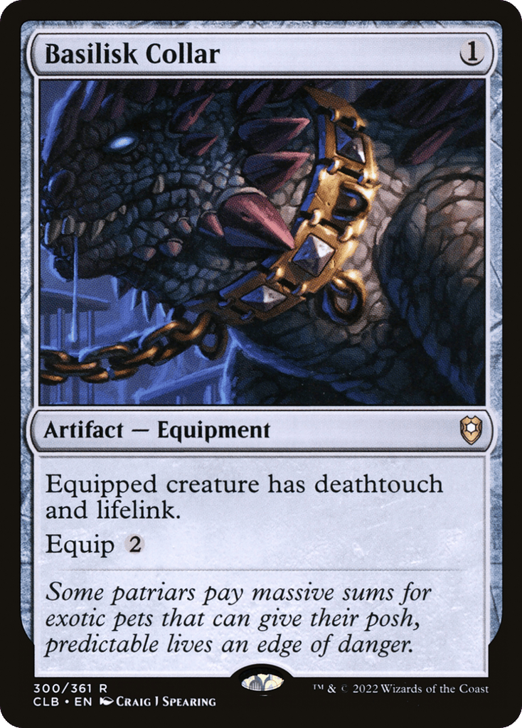 Basilisk Collar - Commander Legends: Battle for Baldur's Gate - 300