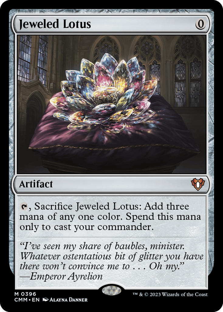 Jeweled Lotus - Commander Masters - 396