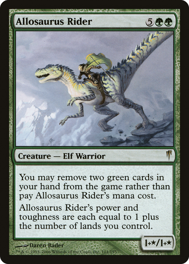 Allosaurus Rider - Coldsnap - 101