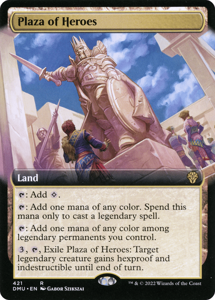 Plaza of Heroes - Dominaria United - 421 - Foil