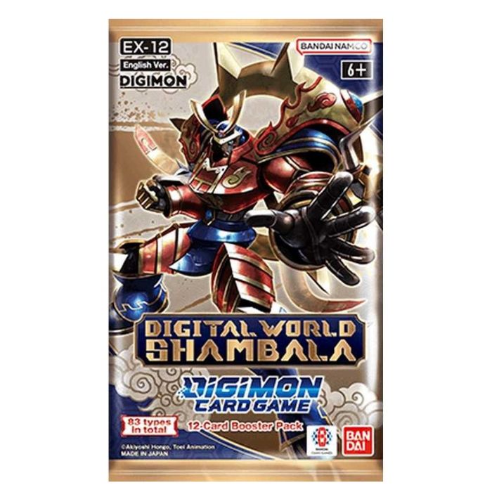 Digimon Card Game - Digital World Shambala- EX-12 Extra Booster