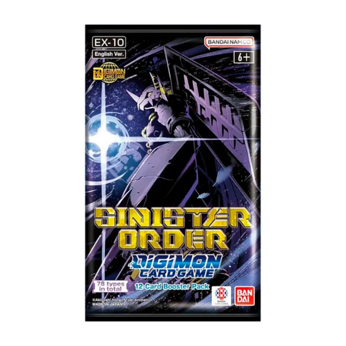 Digimon Card Game - Sinister Order EX10 Extra Booster