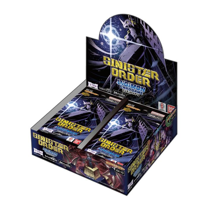 Digimon Card Game - Sinister Order EX10 Extra Booster Display