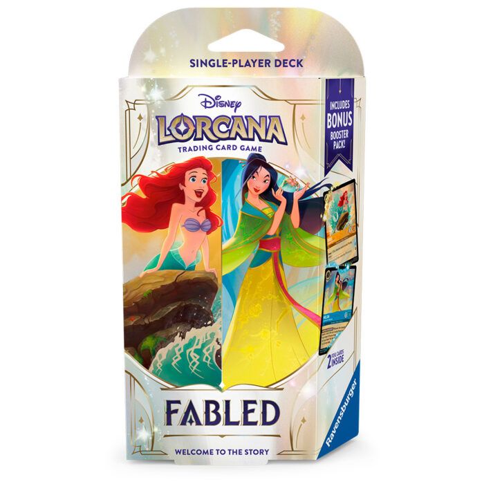 Disney Lorcana: Fabled Starter Deck Amber & Sapphire