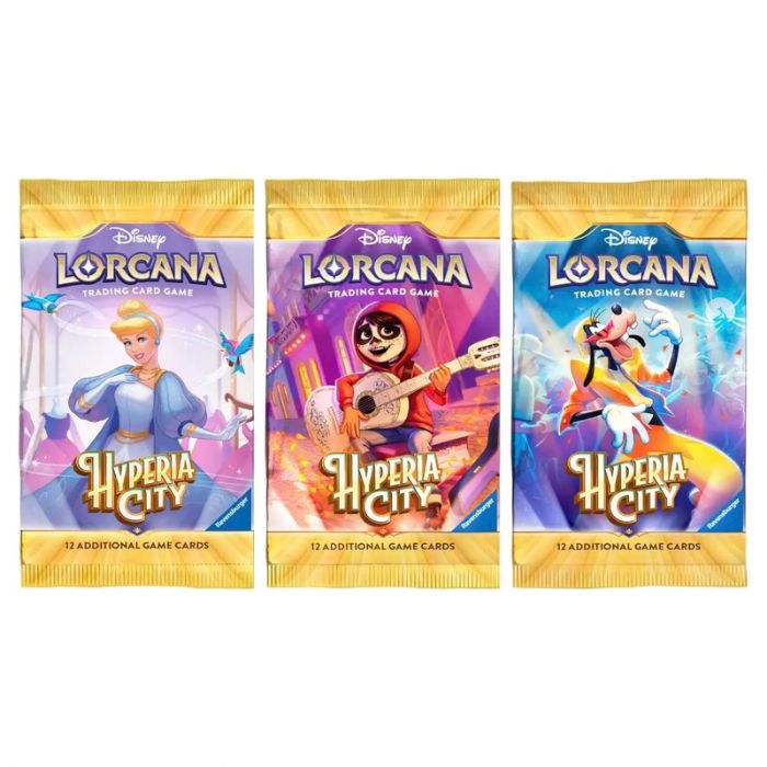 Disney Lorcana: Hyperia City Booster Pack
