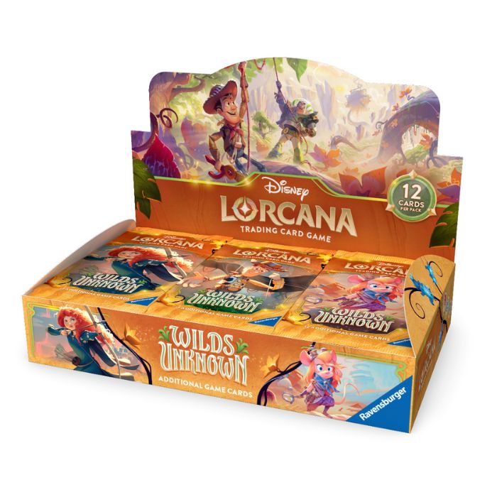 Disney Lorcana: Wilds Unknown Booster Display