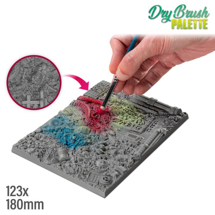 Drybrush texture palette