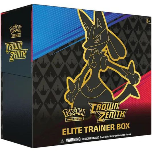 Pokemon TCG: Pokémon Sword & Shield 12.5: Crown Zenith Elite Trainer Box