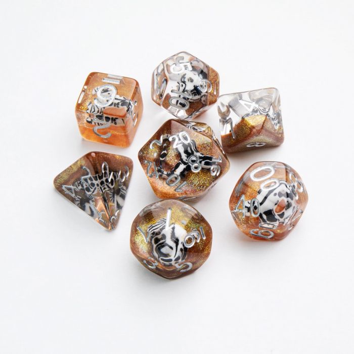 Gamegenic - Embraced Series - Death Valley - RPG Dice Set (7pcs)