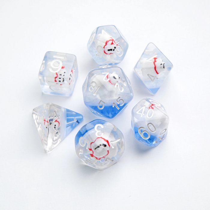 Gamegenic - Embraced Series - Polar Bear - RPG Dice Set (7pcs)