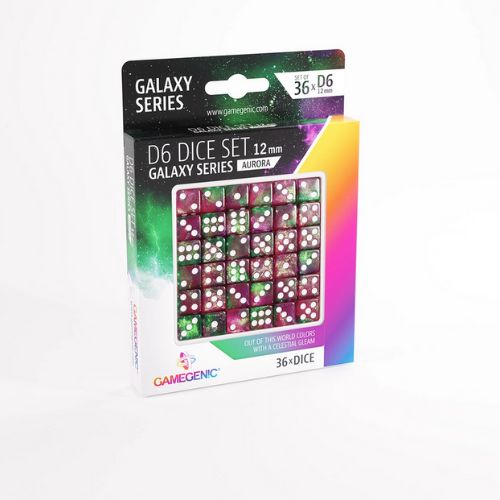 Gamegenic - Galaxy Series - Nebula - D6 Dice Set 12 mm (36 pcs)