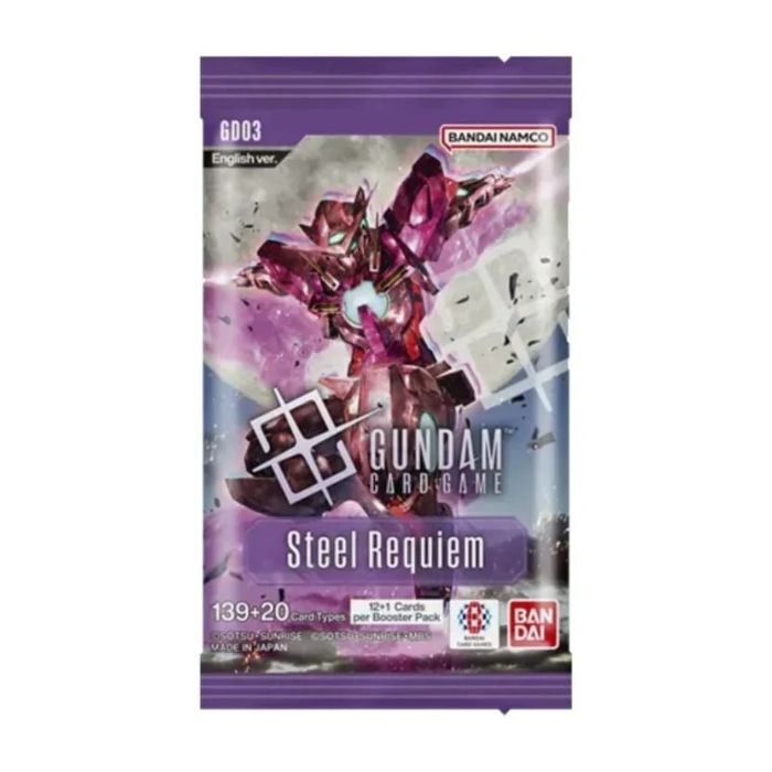 Gundam Card Game - Steel Requiem GD03 Booster