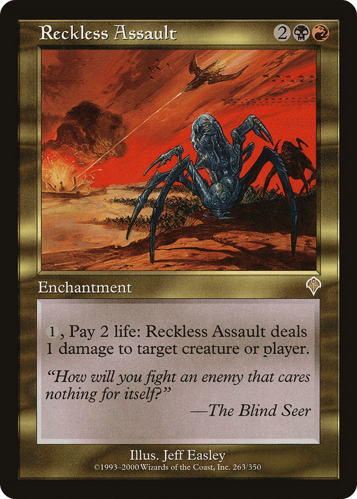 Reckless Assault - Invasion - 263 - Foil