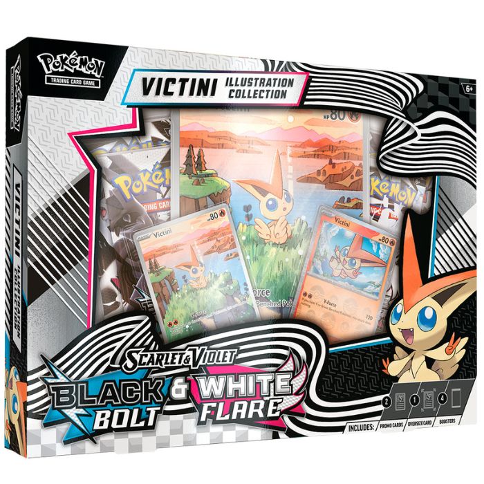 Pokemon TCG: SV10.5 Black Bolt & White Flare Illustration Rare Collection