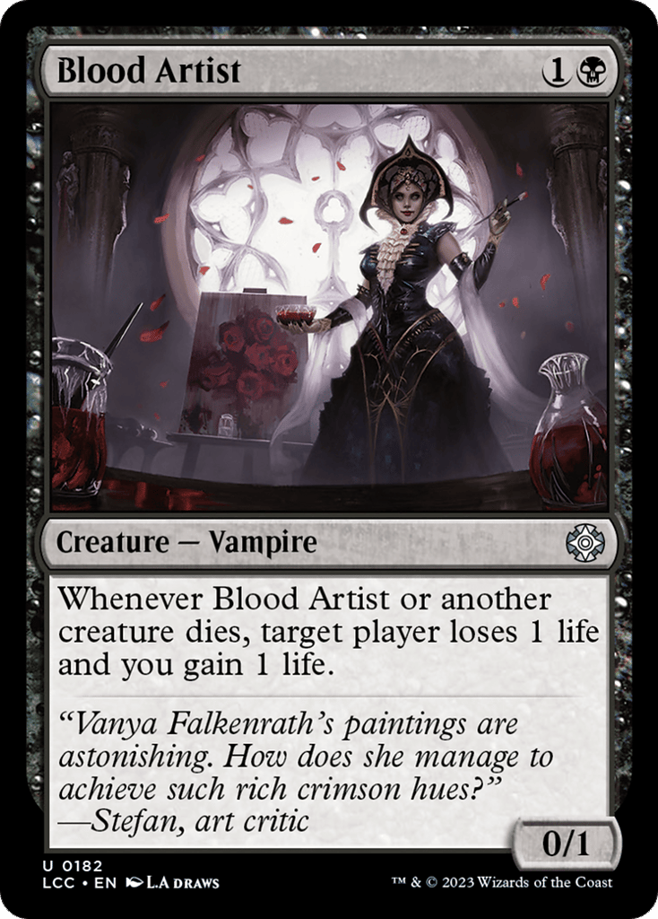 Blood Artist - The Lost Caverns of Ixalan Commander - 182