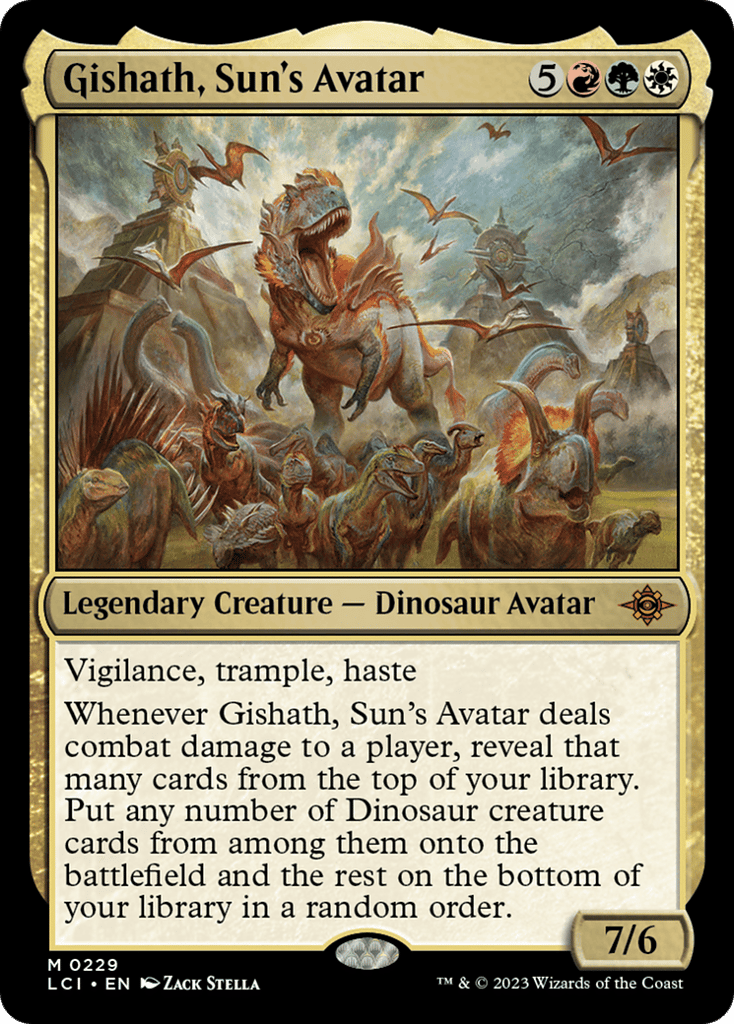 Gishath, Sun's Avatar - The Lost Caverns of Ixalan - 229