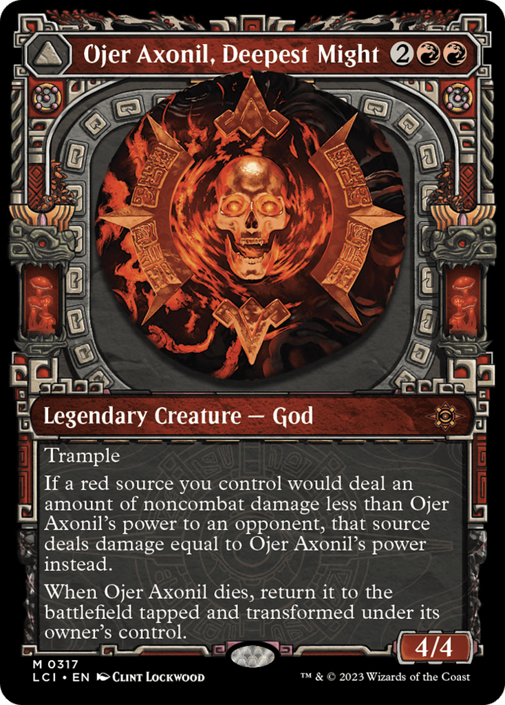 Ojer Axonil, Deepest Might // Temple of Power - The Lost Caverns of Ixalan - 317
