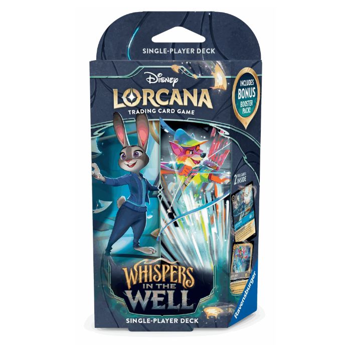 Disney Lorcana: Whispers In The Well Starter Deck Sapphire & Steel