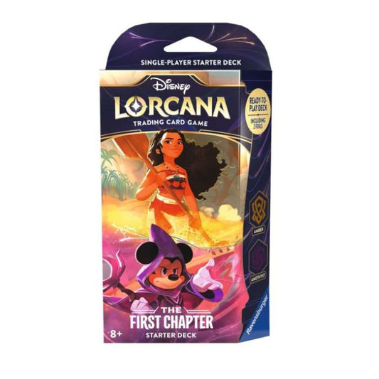 Disney Lorcana: The First Chapter TCG Starter Deck Amber & Amethyst (PreOrder)
