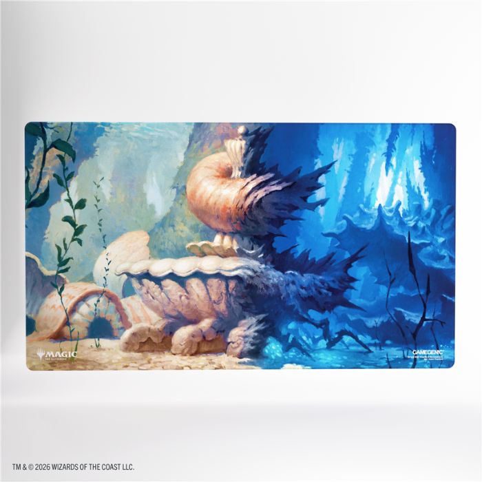 Gamegenic - Magic: The Gathering | Lorwyn Eclipsed Shiny Playmat - Hallowed Fountain