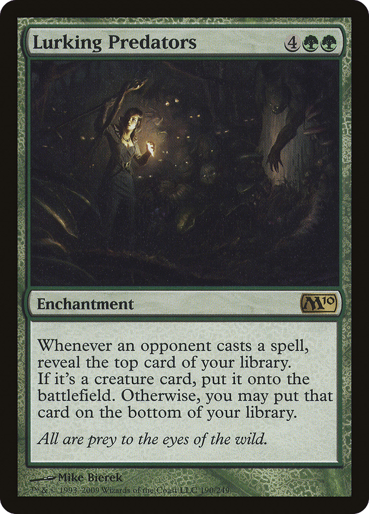 Lurking Predators - Magic 2010 - 190
