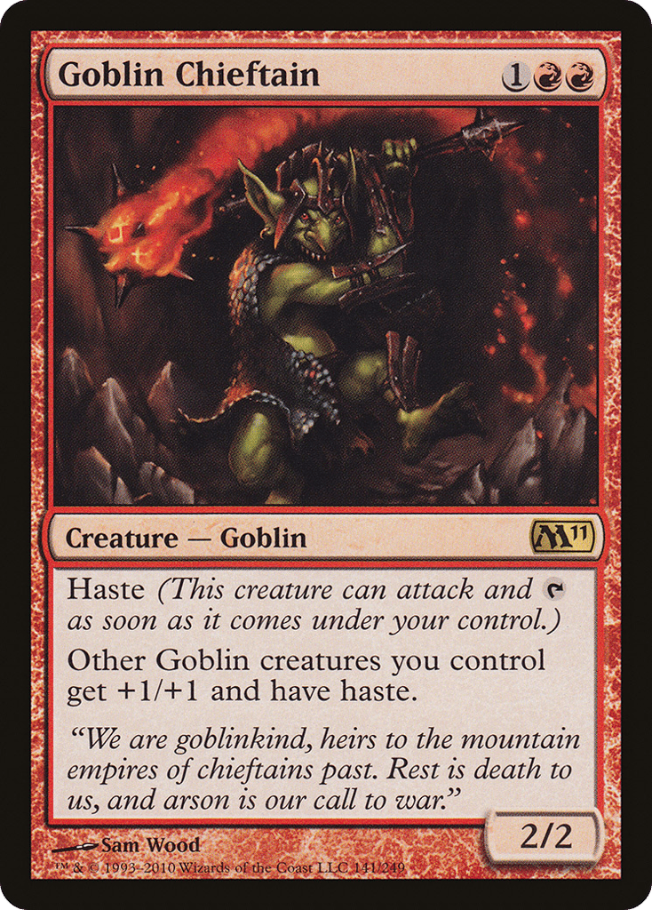 Goblin Chieftain - Magic 2011 - 141