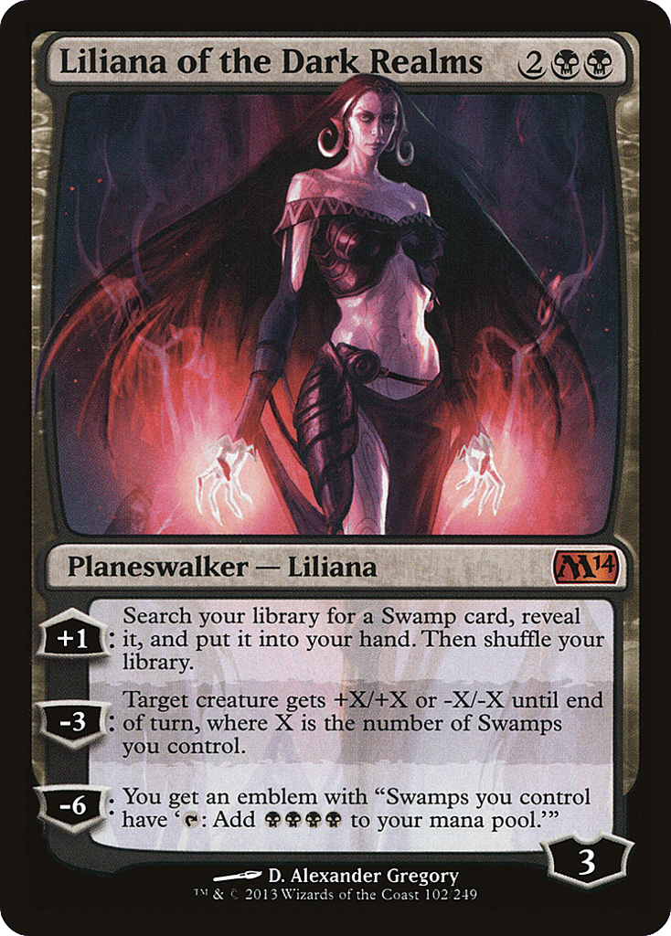 Liliana of the Dark Realms - Magic 2014 - 102