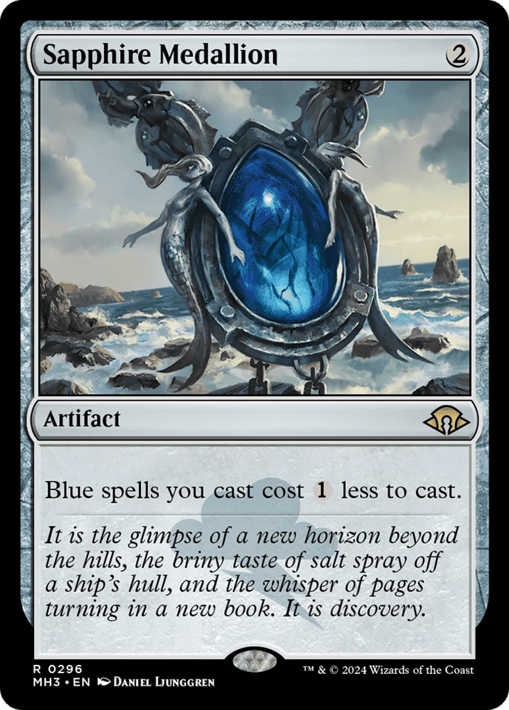 Sapphire Medallion - Modern Horizons 3 - 296