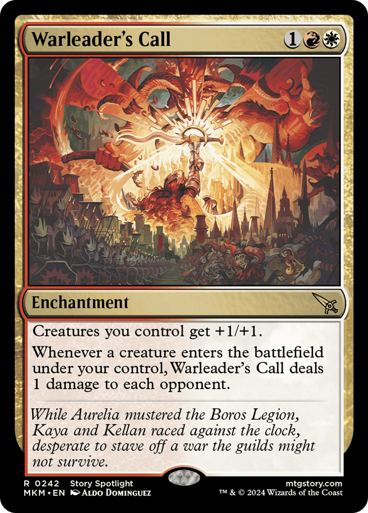 Warleader's Call - Murders at Karlov Manor - 242 - Foil