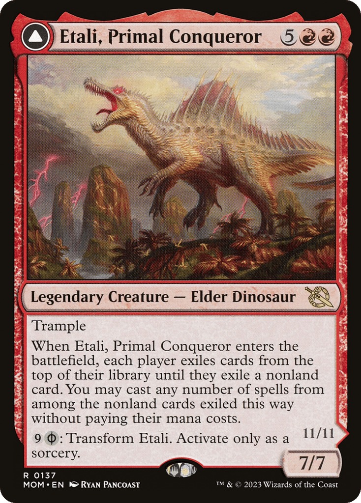 Etali, Primal Conqueror // Etali, Primal Sickness - March of the Machine - 137