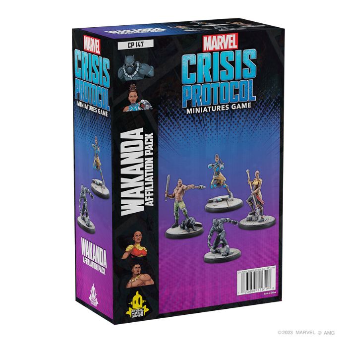 Marvel Crisis Protocol:  Wakanda Affiliation Pack