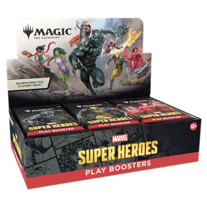Magic - Marvel Super Heroes Play Booster Display